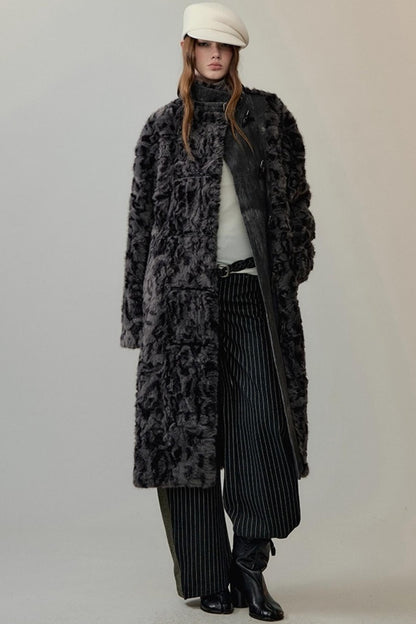 Striped Patchwork Winter Pants