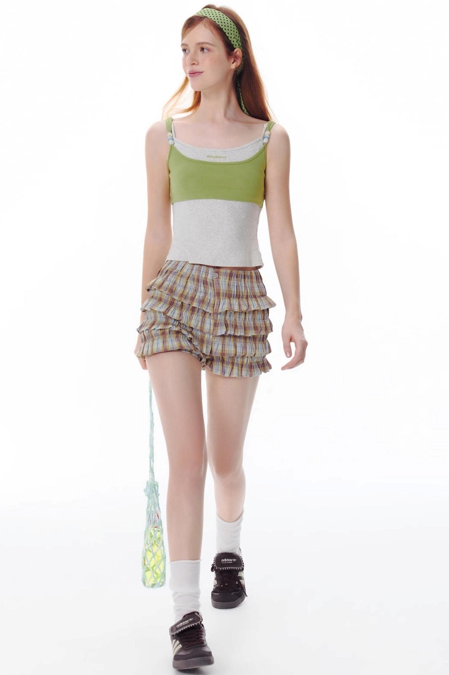 Summer Colorblock Beaded Tank