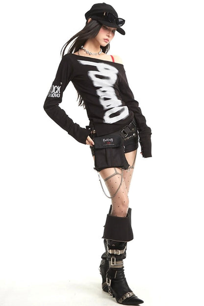 Monogram Shoulder T-Shirt