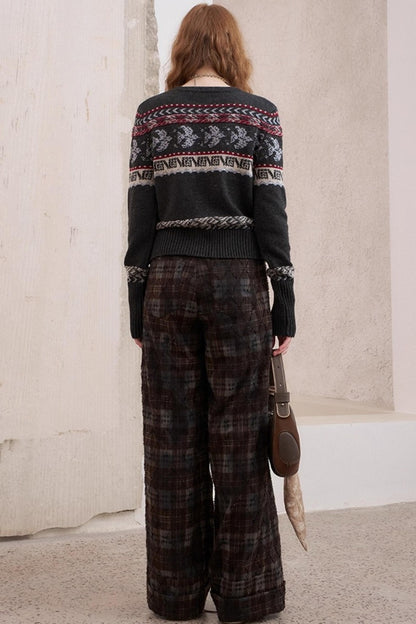 Flying Sparrow Button Knit Cardigan