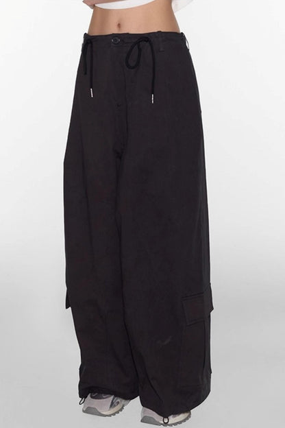 Cargo Drawstring Pants