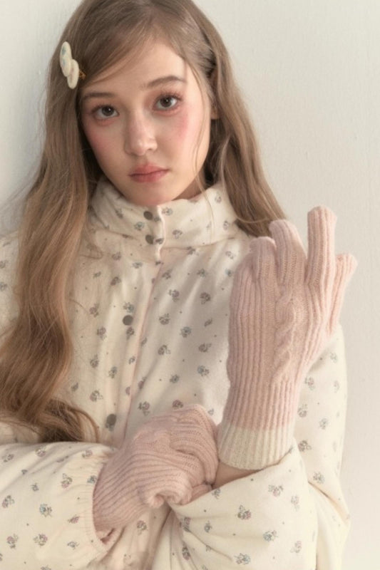 Arctic Twist Fleece Gloves