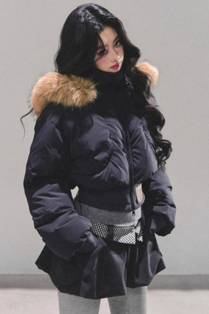 Hooded Winter Cotton Jacket