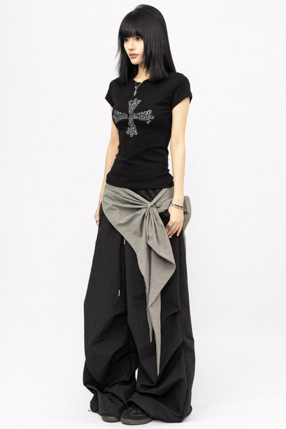 Slim Summer Shoulder Top