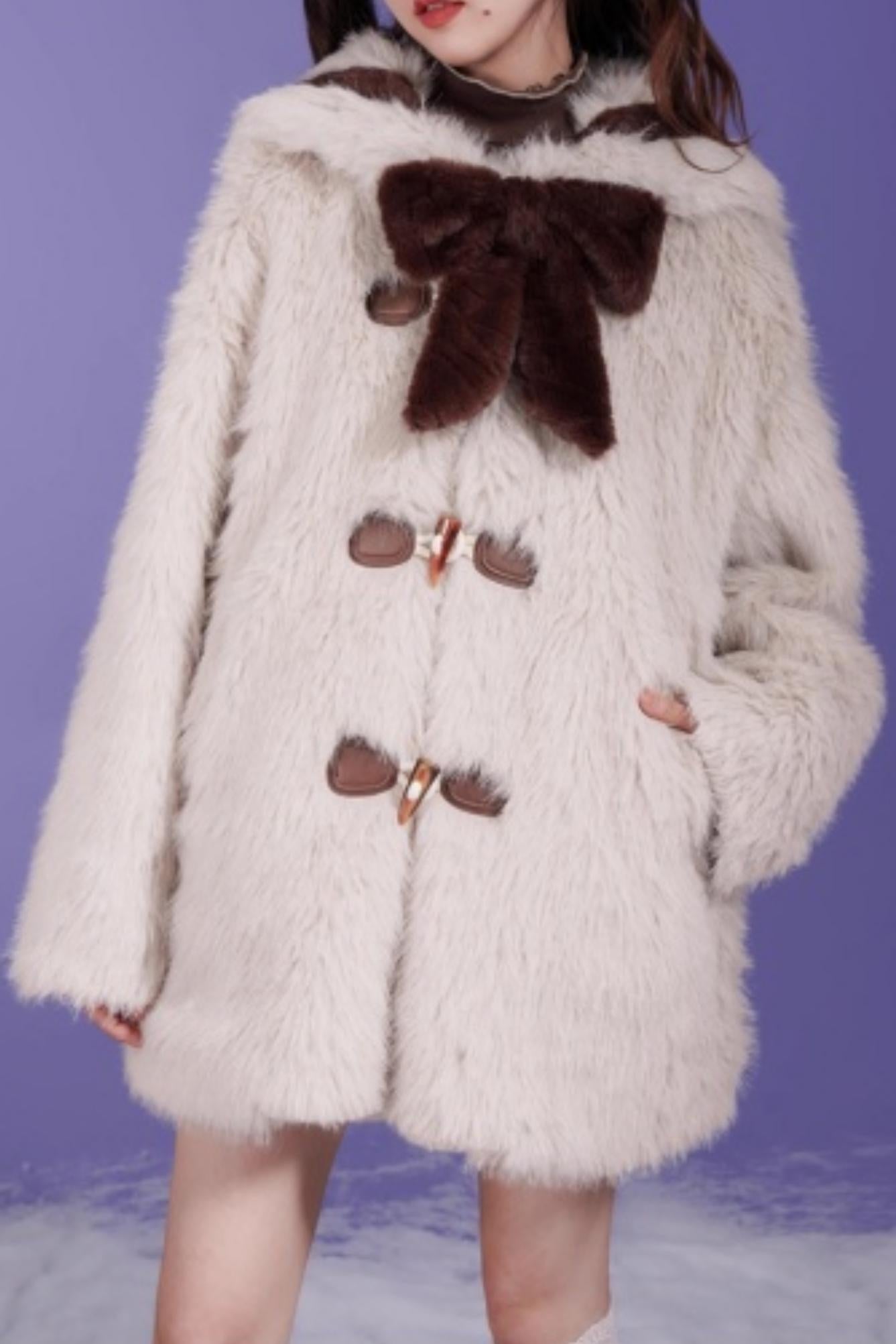 Little Bear Faux Fur Coat