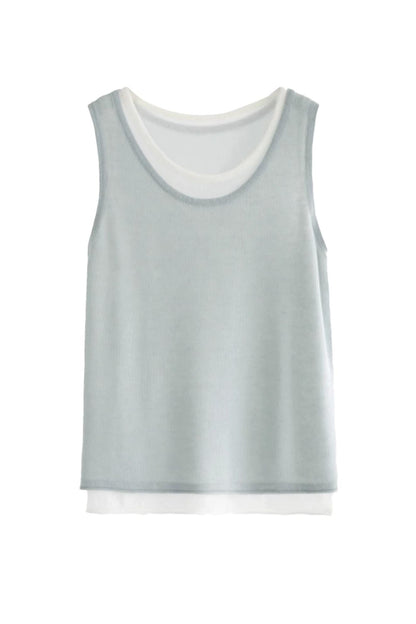 Colorblock Lightweight Tank Top