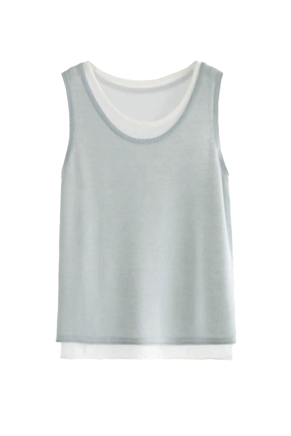 Colorblock Lightweight Tank Top