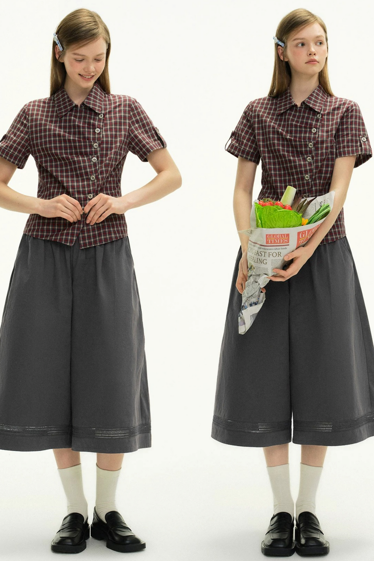Glazed Sea Island Cropped Pants