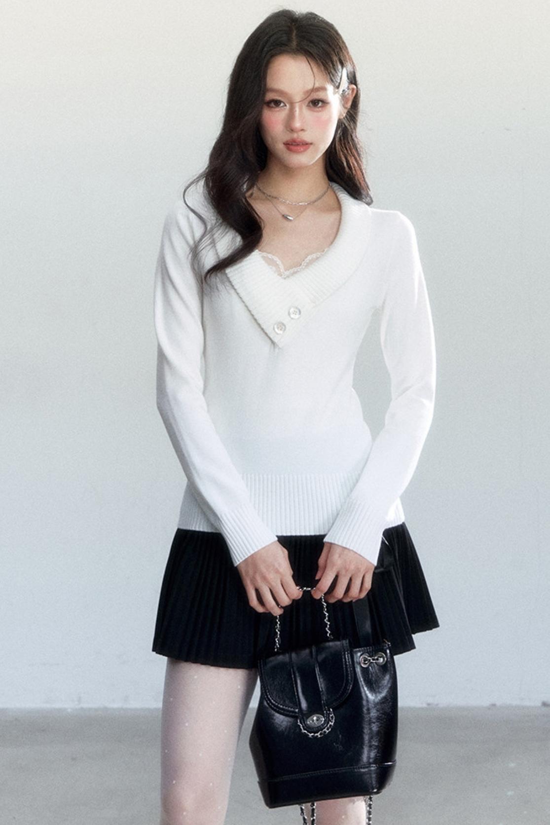 Sketch Rhapsody Knitted Sweater