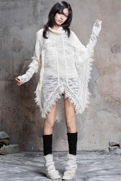 Retro Punk Cross Cloak