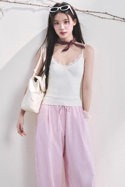 Dream Flower Striped Camisole