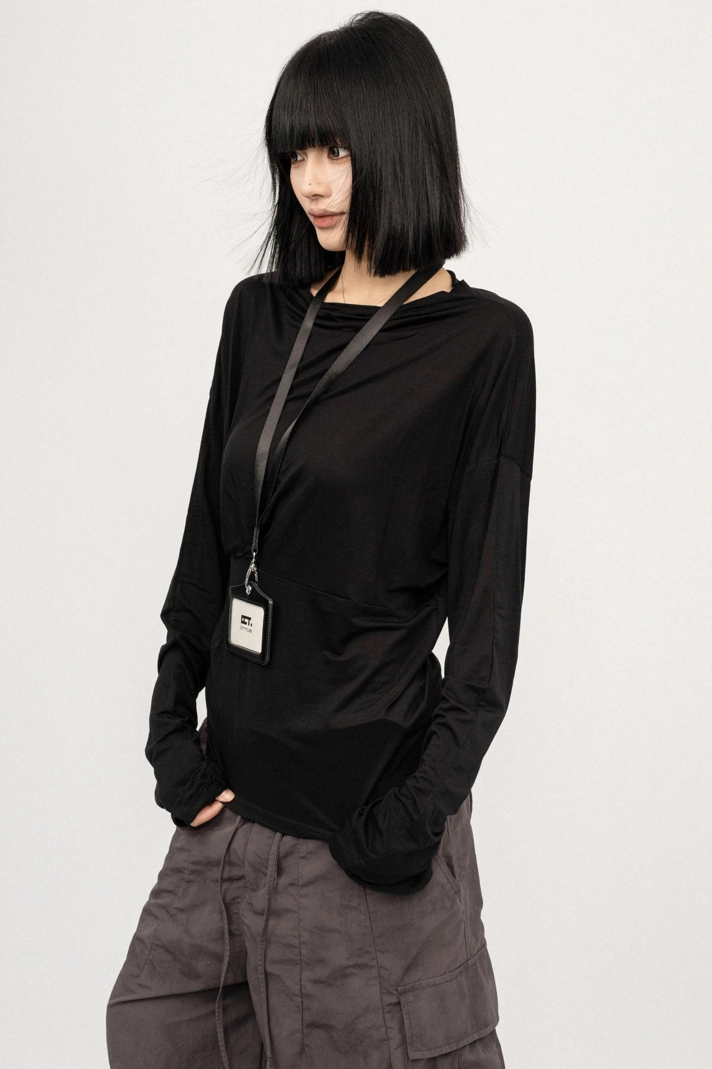 Retro Spice Slim Long T-Shirt