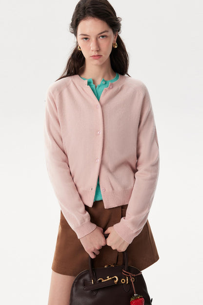 Simple Line Long Sleeve Cardigan