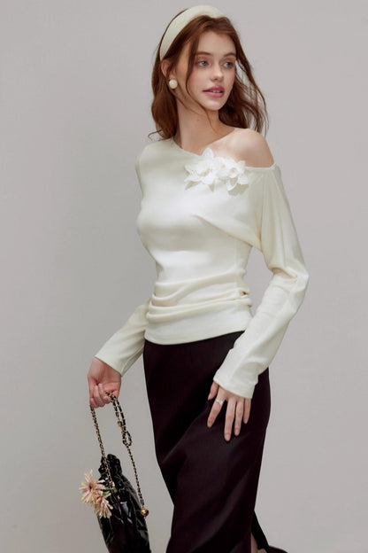 High-Waisted Black Mermaid Skirt