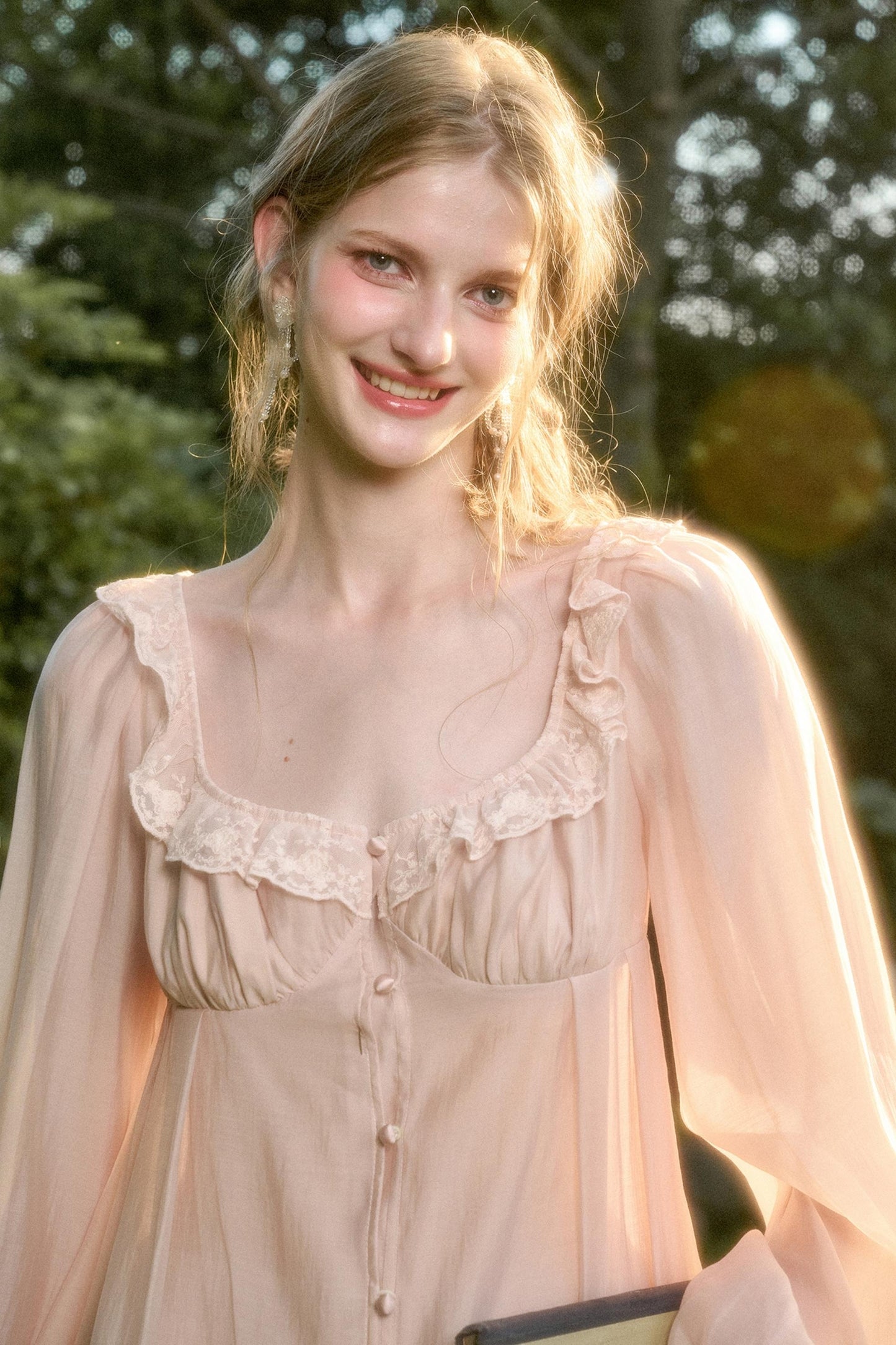 Elegant Vintage Tencel Air Fabric Two-Piece Set-Up