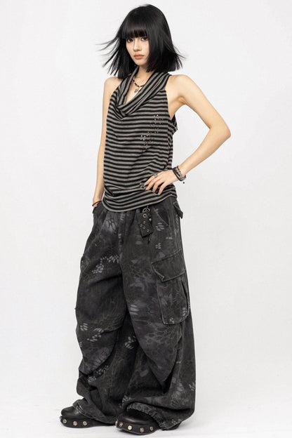 Swing Collar Halterneck Camisole