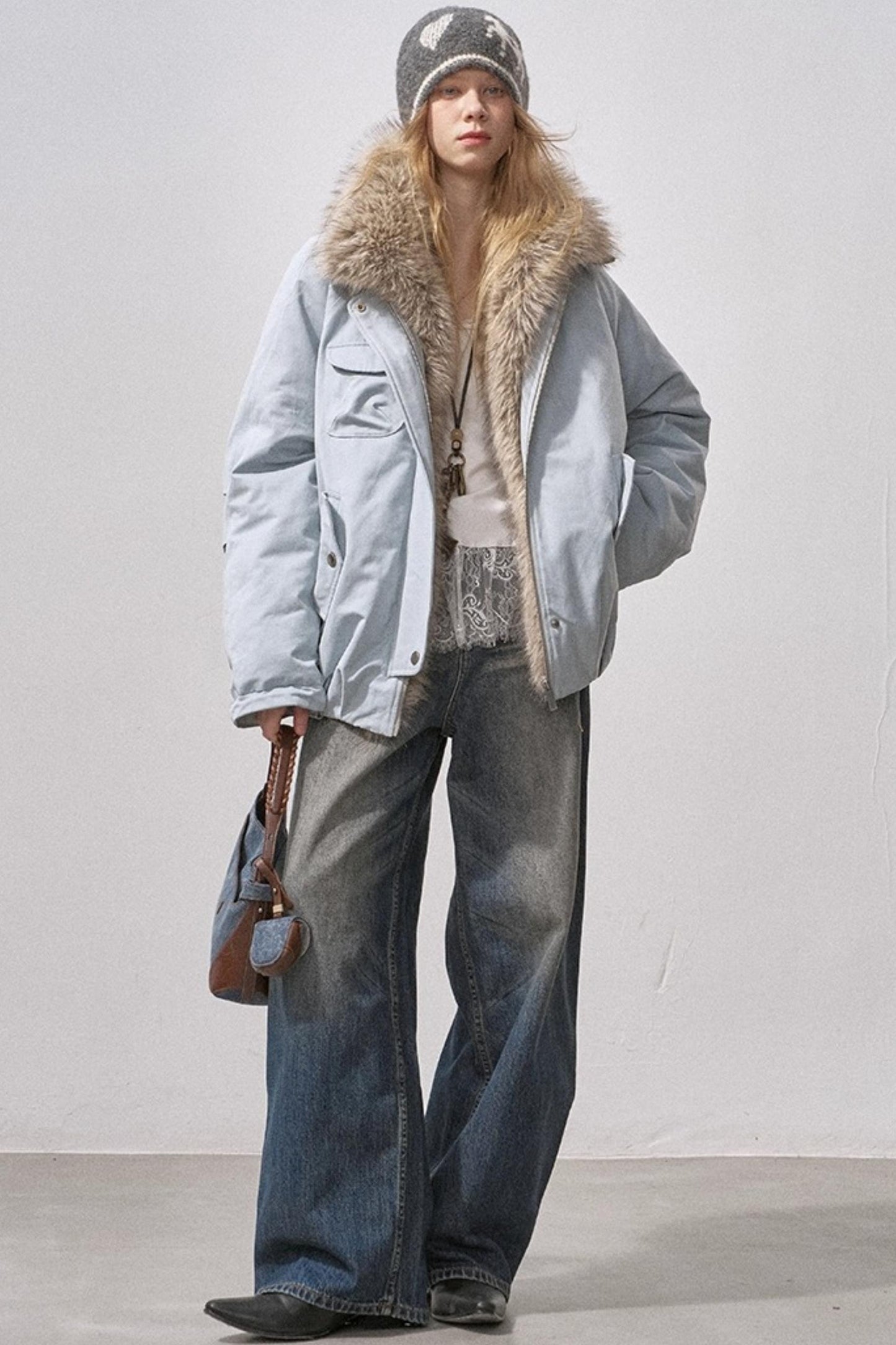 Seamless Whiskered Vintage Jeans