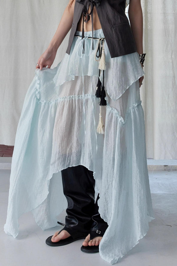 Boho Mint Tank & Skirt Set-Up