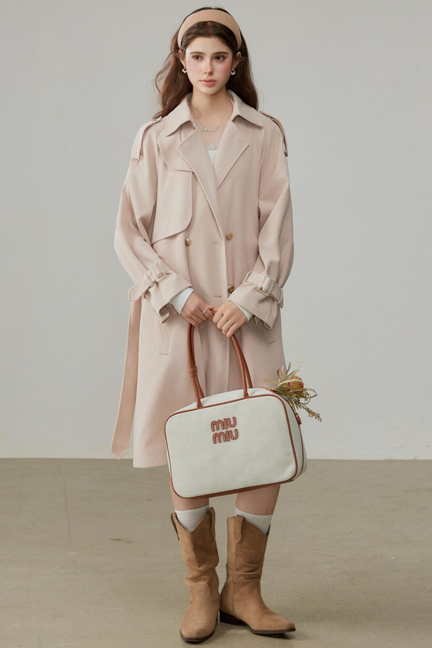 Winter Corduroy Long Coat