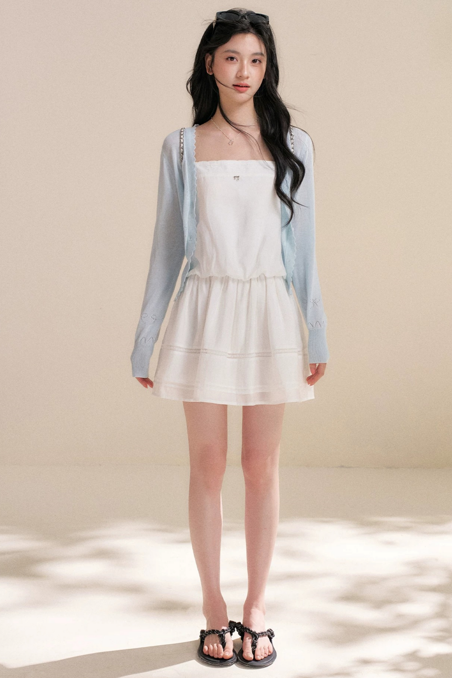 Tencel Lace Patchwork Dress