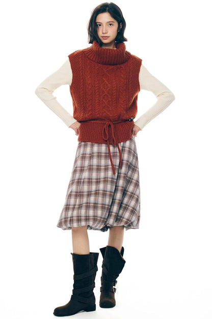 Bouquet Weaving Floral Skirt