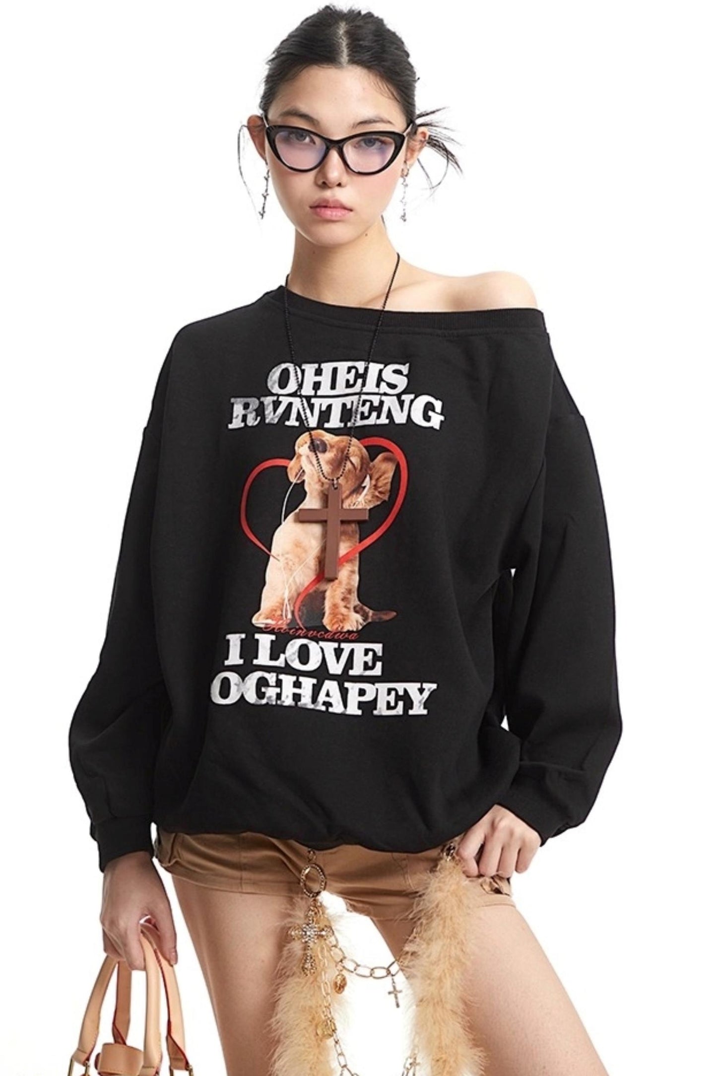 Vintage Lazy Sweatshirt