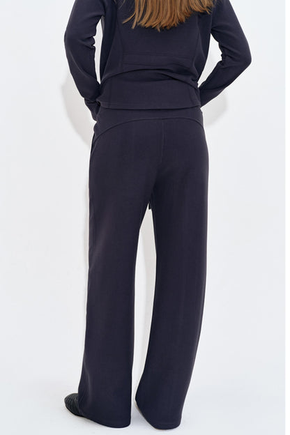 Urban Modern Sporty Cardigan Suit & Pants Set-Up