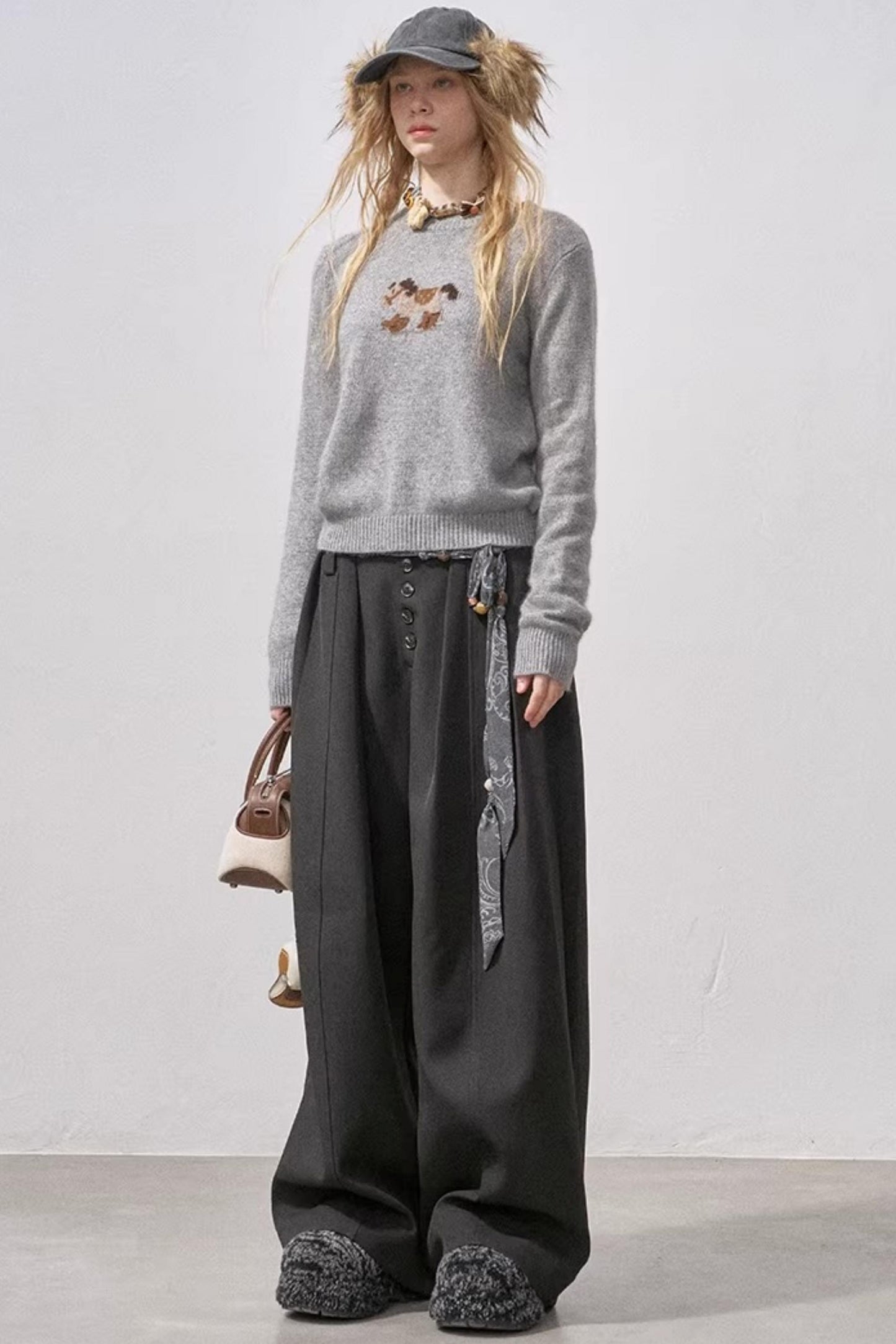 Little Horse Red Sweater