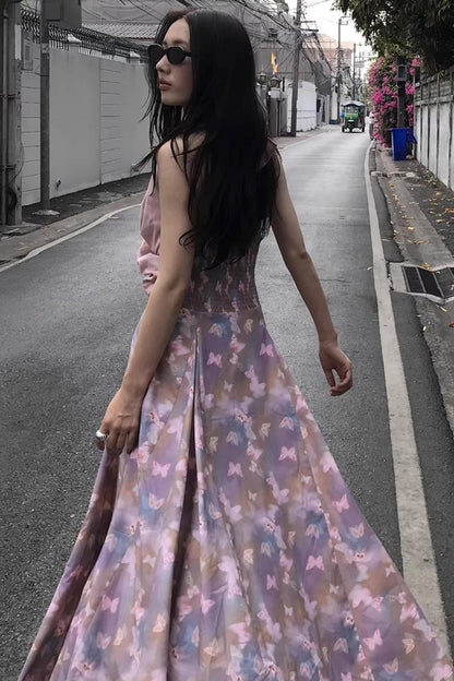 Butterfly Shadow Layered Dress