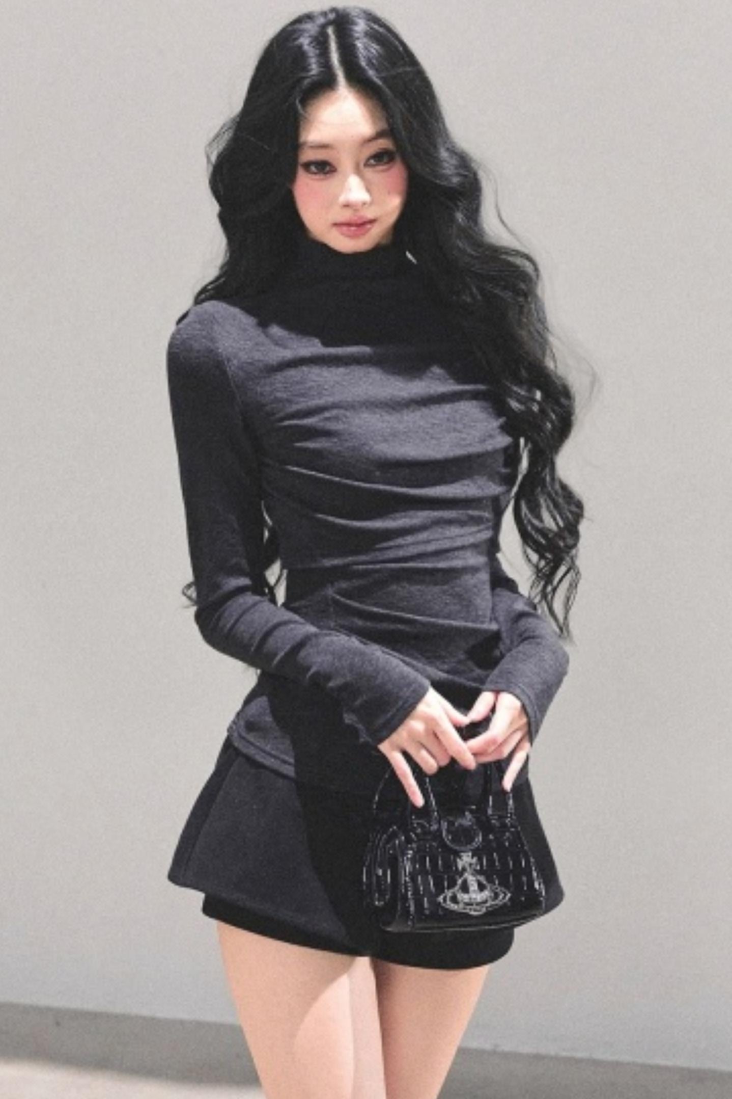 Silent Echoes Gray Top