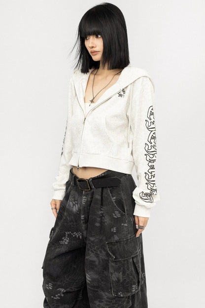 Autumn Hooded Vintage Top