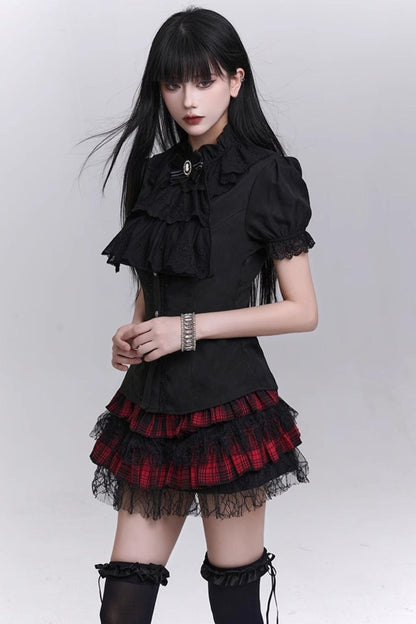 Gothic Ghost Black Shirt