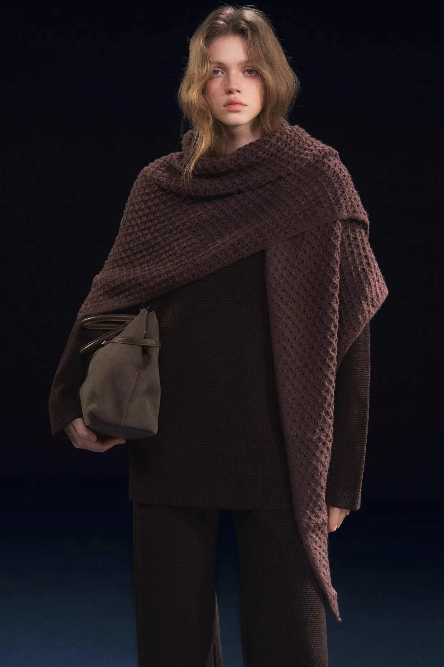 Waffle Up Knit Suit Set