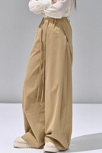 Straight Loose Casual Trousers