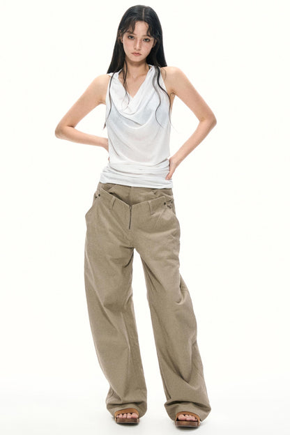 Pink Hooded Camisole