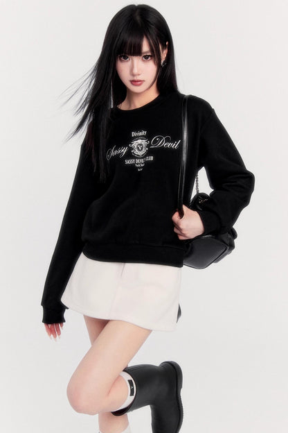 American Spice Girl Short Sweatshirt