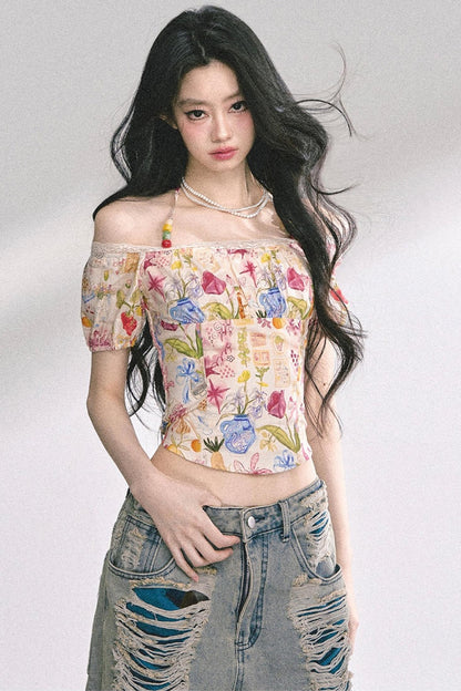 Verona Floral Top