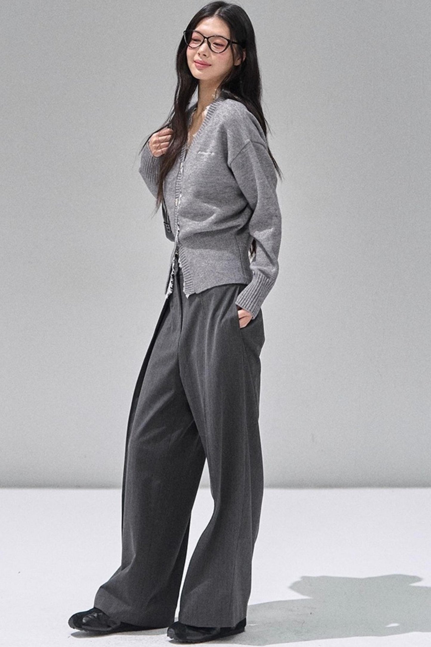 Lace Patchwork Knitted Sweater