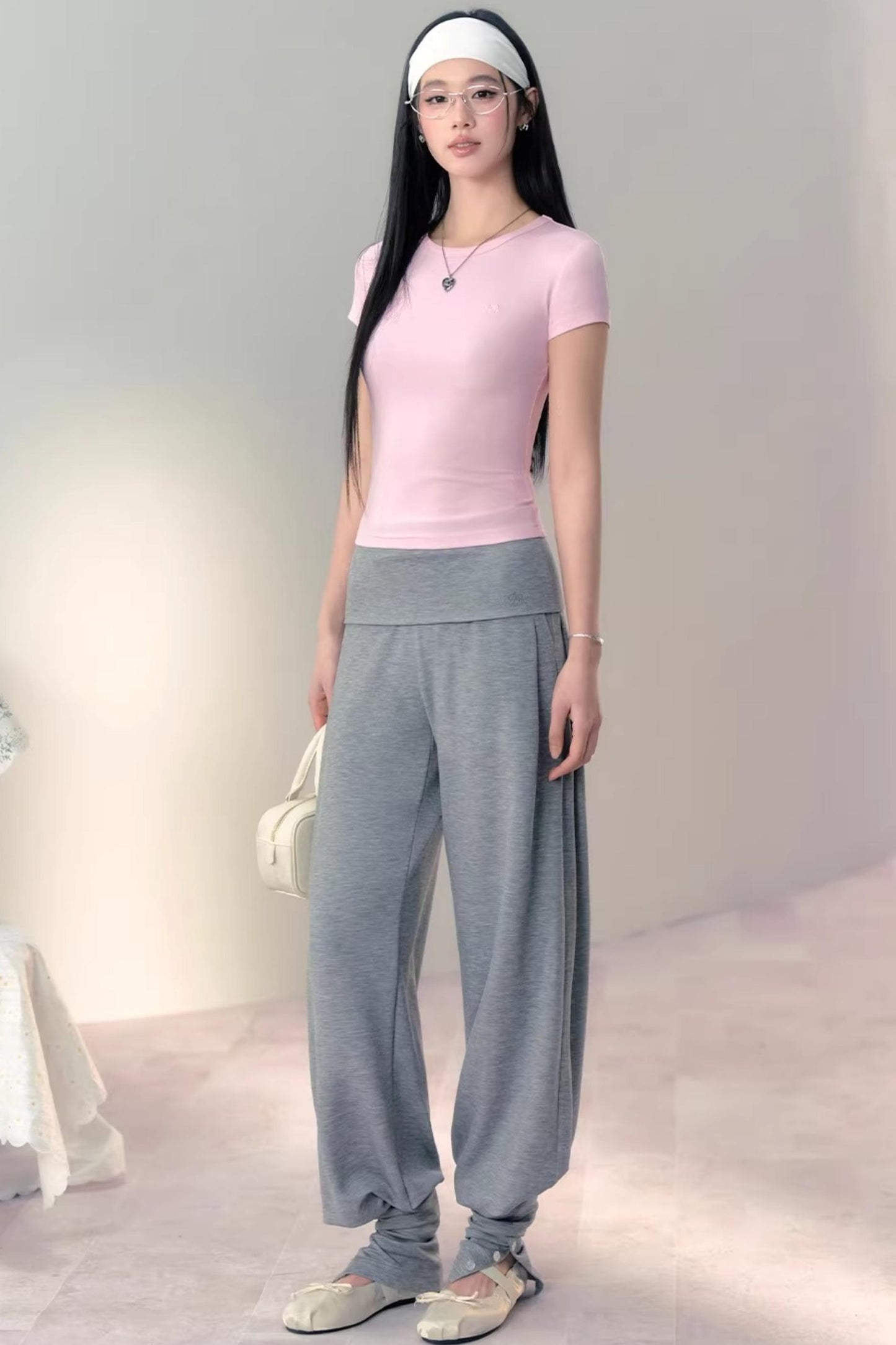 Lyocell Convertible Cuffed Pants