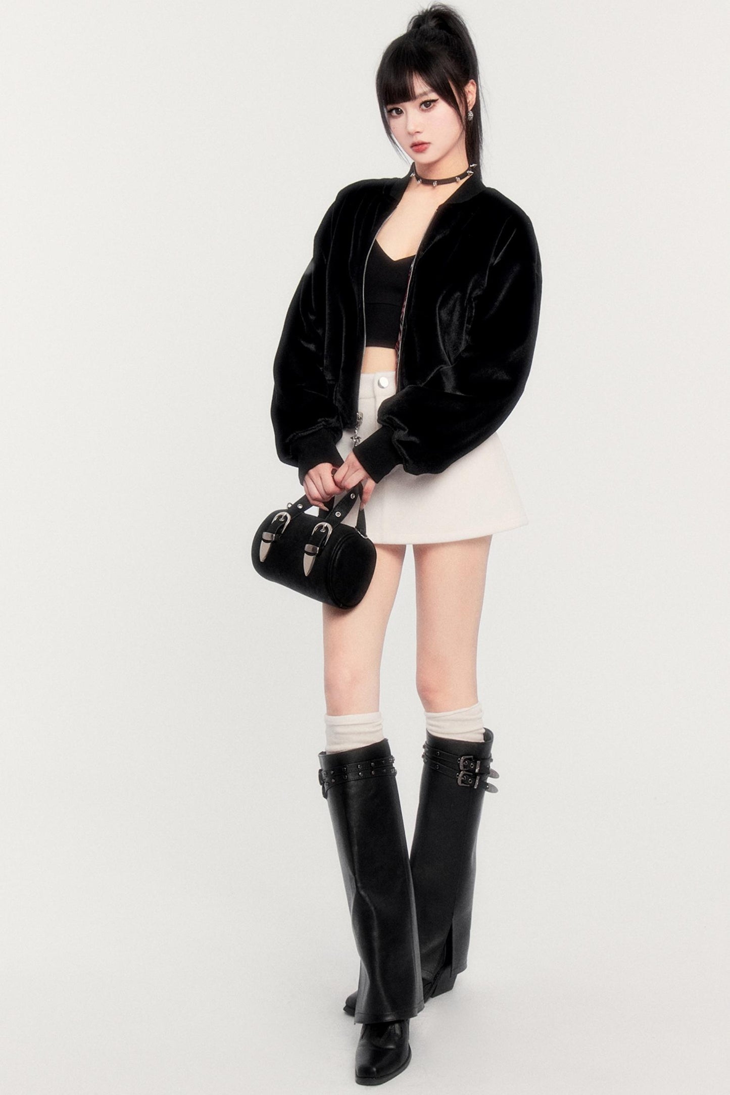 Reversible Plaid Plush Jacket