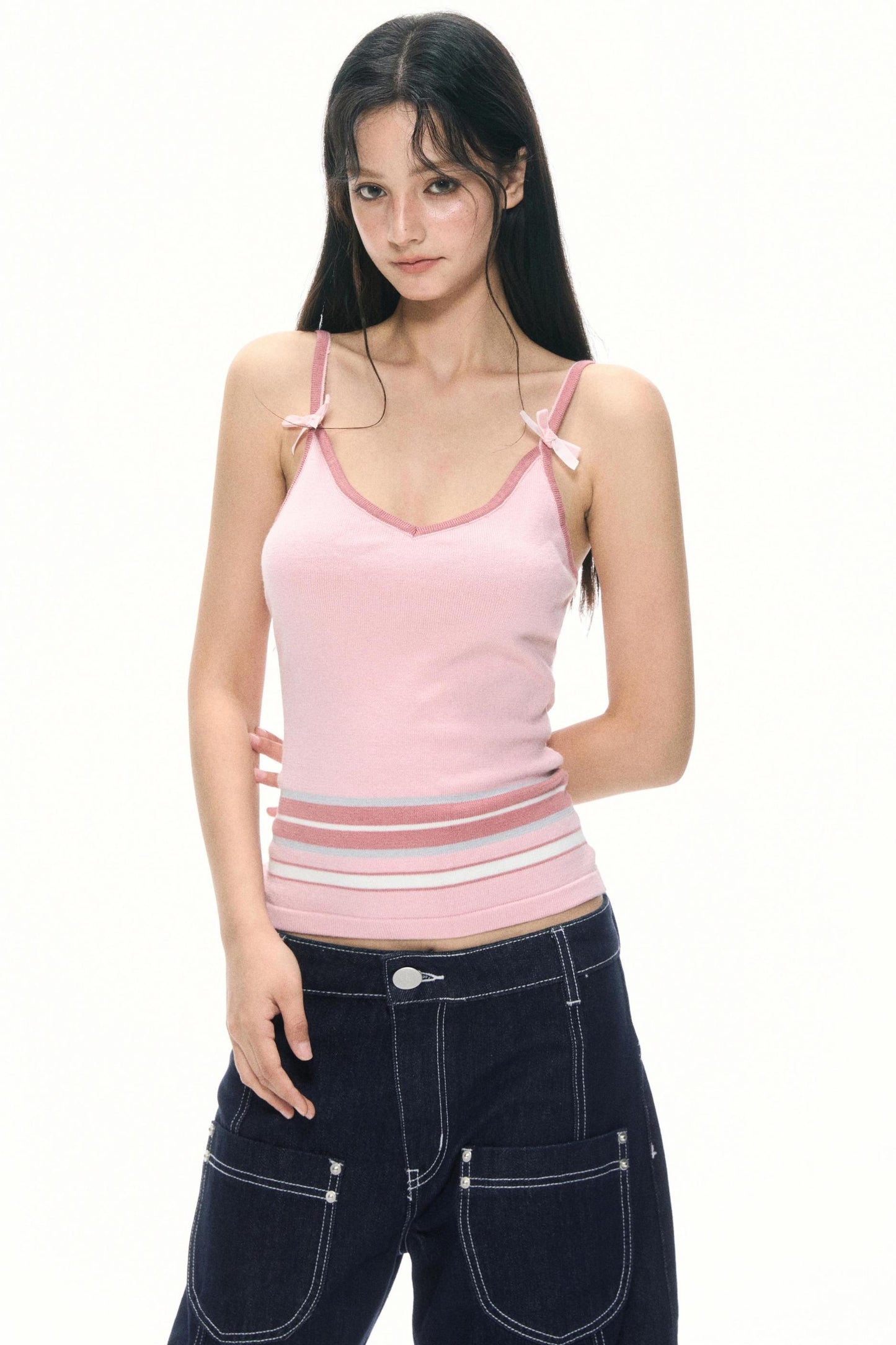 Striped Knit Camisole