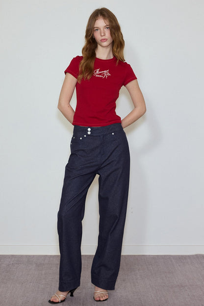 Vintage Straight Jeans