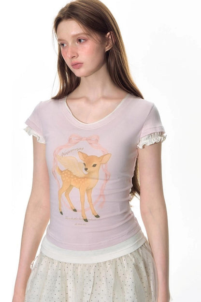 Sweet Summer V-Neck T-Shirt