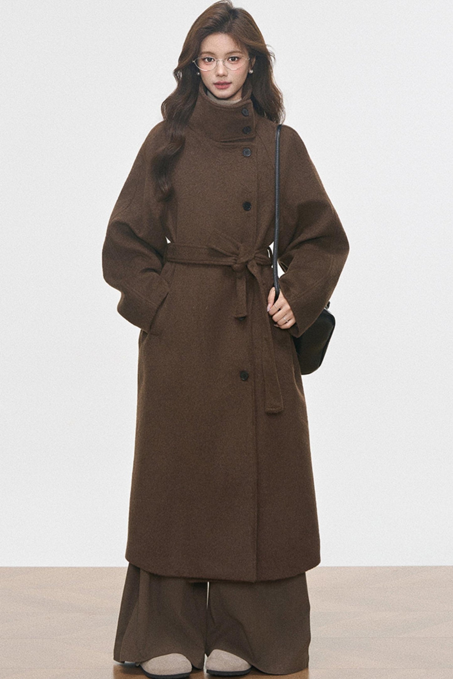 Westayone Woolen Coat Jacket Set-Up