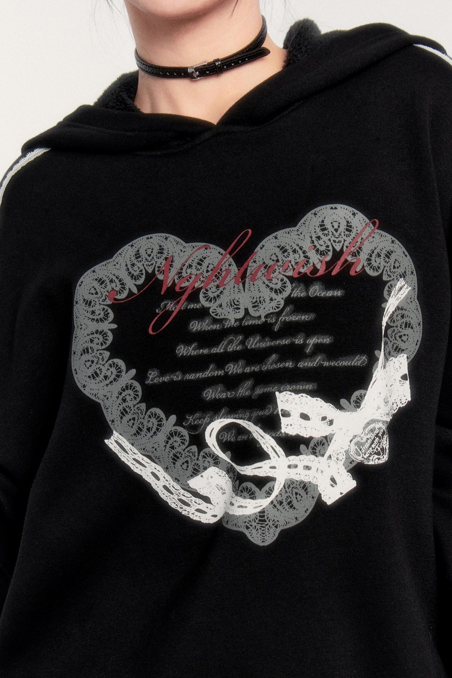 Sports Hooded Top & Skirt Set-Up