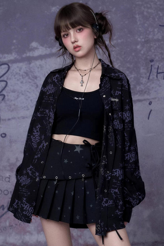 Youthful Spirit Printed Shirt