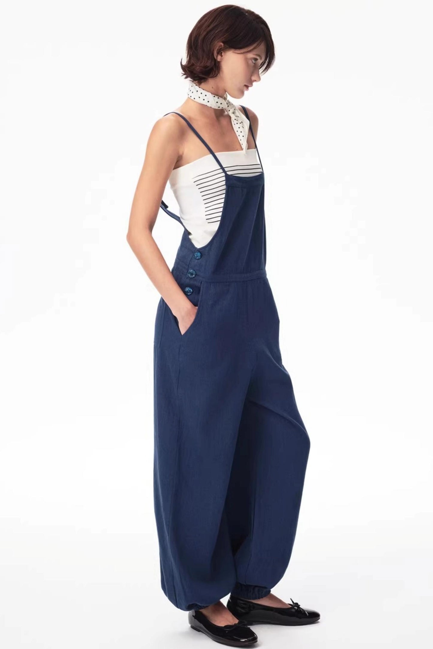 Relaxed Linen Jumpsuit