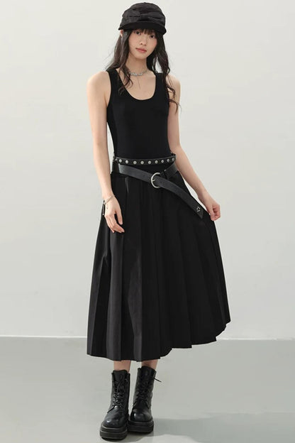 Wilderness Poetry Pleated Dress