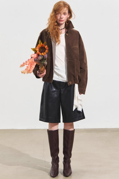 Asymmetrical Crinkled Top