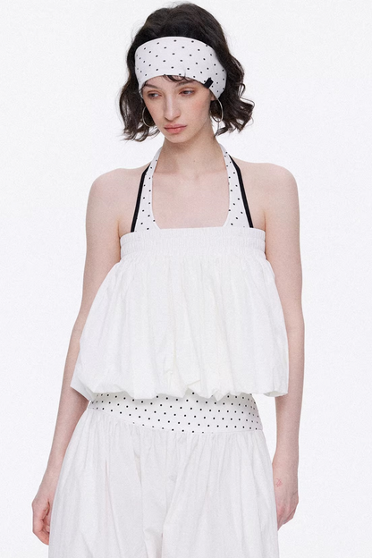 Backless Floral Tube Top Set-Up